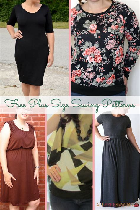 Get started with our collection of free knitting patterns for beginners! 23 Free Plus Size Sewing Patterns | AllFreeSewing.com