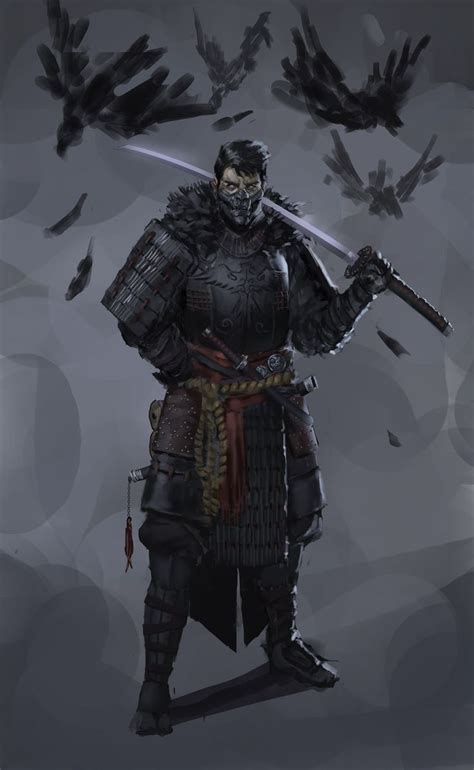 Ravencrest tactical® is a family owned and operated business in the heart of mesa, arizona. Black crow samurai stronghold guard | Fantasy samurai ...