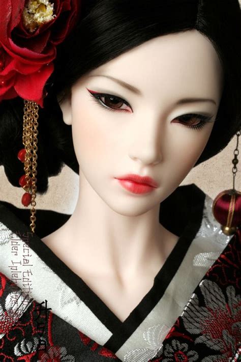Amazing Japanese Bjd Doll Ball Jointed Asian Geisha Totally Love