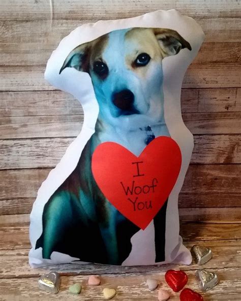 Personalized Pet Photo Valentines Day T Pillow Made Etsy