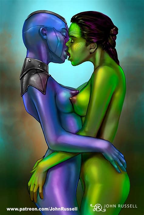 Post Gamora Guardians Of The Galaxy Johnrussell Marvel Nebula