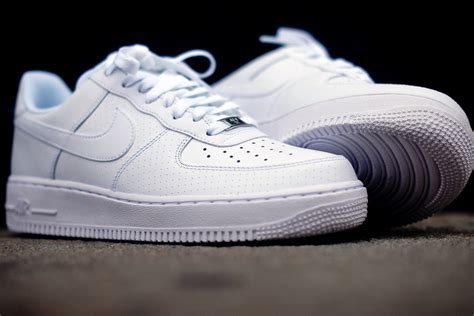 From the classic air force 1 low to the retro air force 180, buy and sell every nike air force release now on stockx. Nike Air Force 1 "Perforated" - White/White | Sole Collector