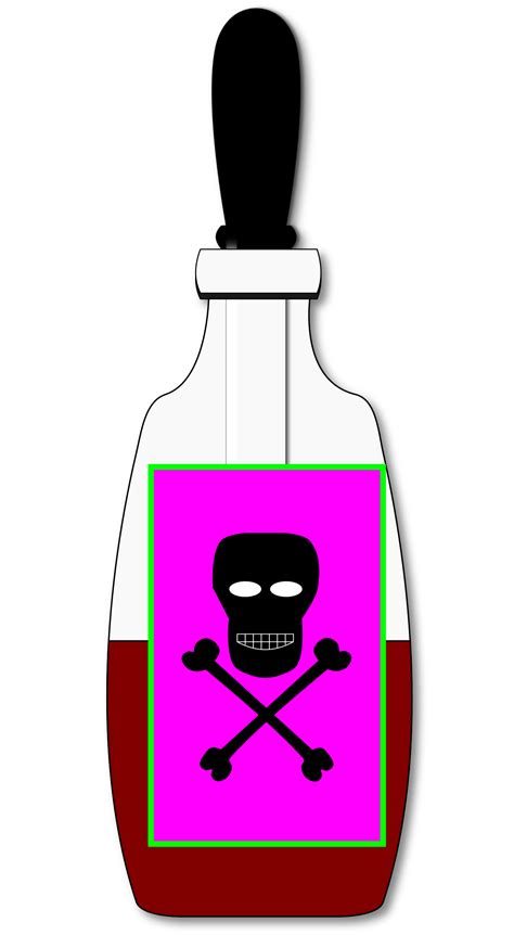 Clipart Poison Vial Closed