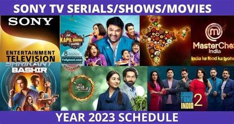 Sony Tv Schedule Serials List Today Show Timings Today Gambaran