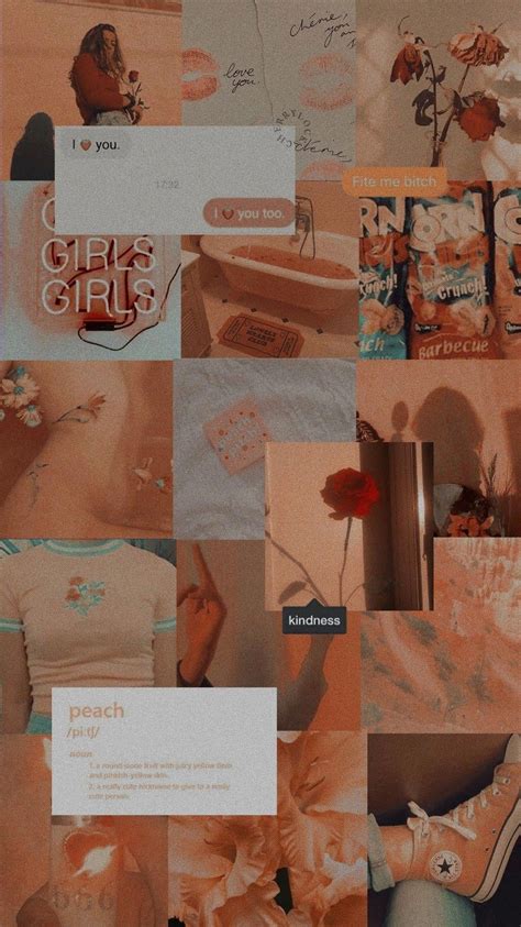 A desktop wallpaper is highly customizable, and you can give yours a personal touch by adding your images (including your photos from a camera) or download beautiful pictures from the internet. lockscreen peach vintage #astheticwallpaperiphonenature ...