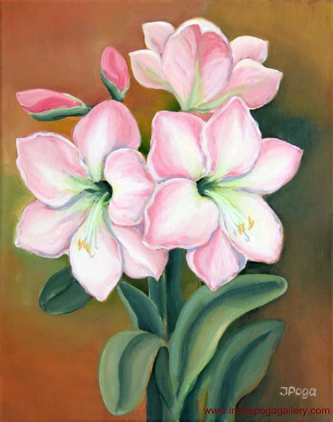 Easy Flower Paintings
