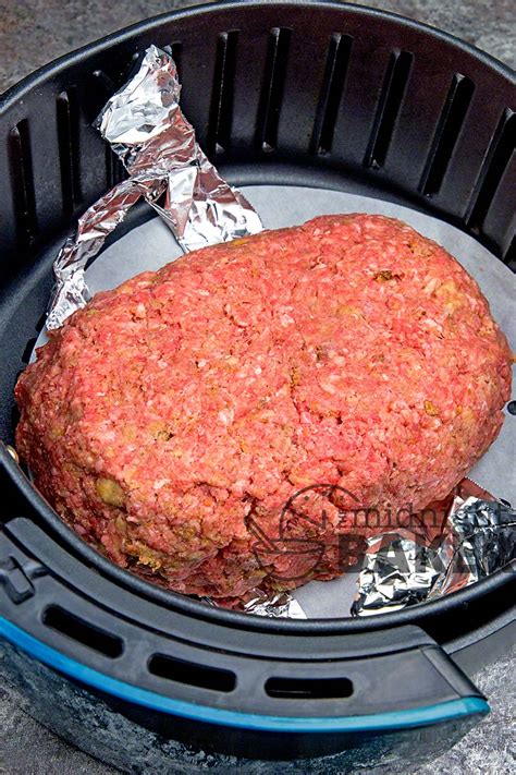 fryer meatloaf air recipes easy midnight quick recipe beef bakeatmidnite baker cooking ground airfryer meals ninja open