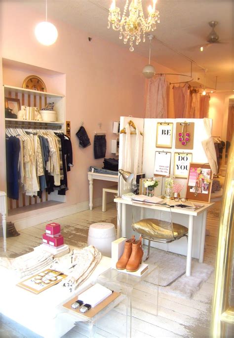 Lovely And Chic Blush Inside Out Boutique Decor Shop Interior