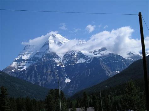 Mount Robson Provincial Park British Columbia Canada Mountain Park