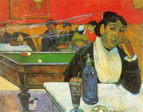 Night Cafe In Arles Madame Ginoux 1888 Paul Gauguin