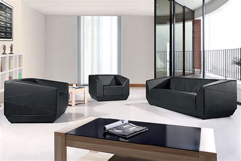 Modern Luxury Hotel Lobby Reception Room Office Leather Sofa China