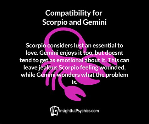 Gemini And Scorpio Compatibility Air Water Scorpio And