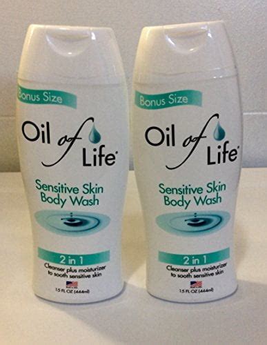 2pck Oil Of Life Sensitive Skin Body Wash 15 Fl Oz Walmart Canada