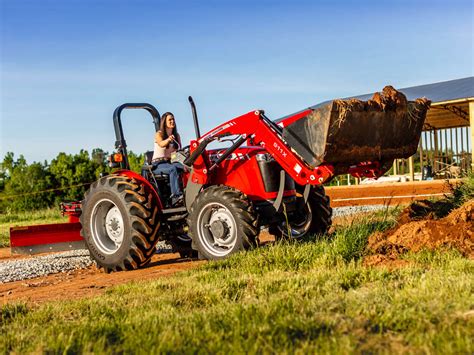 New 2023 Massey Ferguson 2605h 4wd Tractors In Tupelo Ms Red