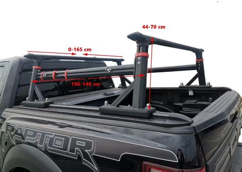Rokiotoex Universal Adjustable Truck Bed Racks And Side Rails For Gmc
