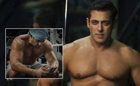 Salman Khan Shows Off His Beefed Up Muscles In A Shirtless Gym Picture View