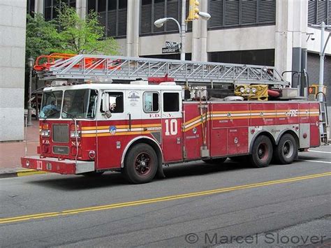 Fire Engines Photos Ladder 10 Seagrave Fdny