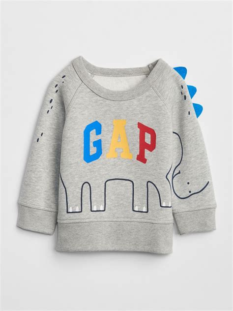 3d Logo Graphic Sweater Gap Cool Baby Clothes Boys Clothes Sale