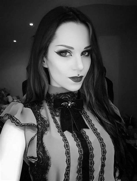 Milena Grbovic Gothic Images Dark Queen Goth Women Dark Makeup Dark