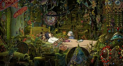 Howl's moving castle (ハウルの動く城 , howl no ugoku shiro) is an animated fantasy film directed by hayao miyazaki, produced by toshio suzuki and animated by studio ghibli. only the good stuff: Film: Howl's Moving Castle