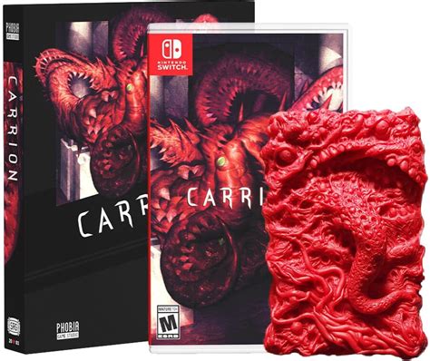 Carrion Nintendo Switch Cover Art - J-yings3cr3tworld