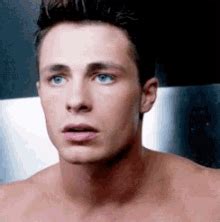 Colton Haynes Shirtless Gif