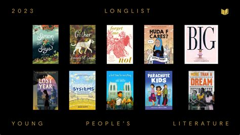 2023 National Book Awards Longlist For Young Peoples Literature