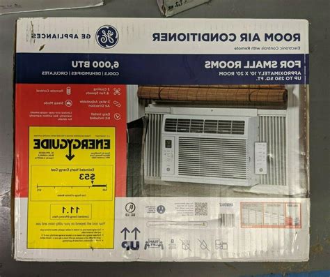 Designed to a cool room up to 450 square feet, the air conditioner is the perfect cooling solution for your home. General Electric 6000 BTU 115-Volt Room Air Conditioner