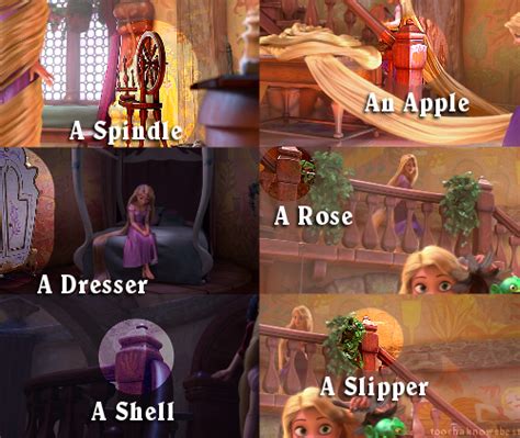 What You Didnt See Hidden Disney Images Tangled In