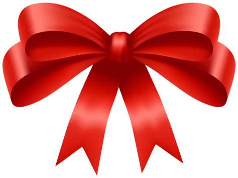 Download Full Resolution Of Red Ribbon Bow Transparent Png Png Mart