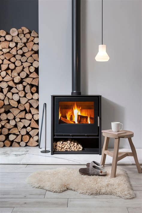 Contemporary wood burning stoves by Arada Stoves [AD]