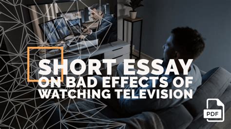 Short Essay On Bad Effects Of Watching Television 100 200 400 Words