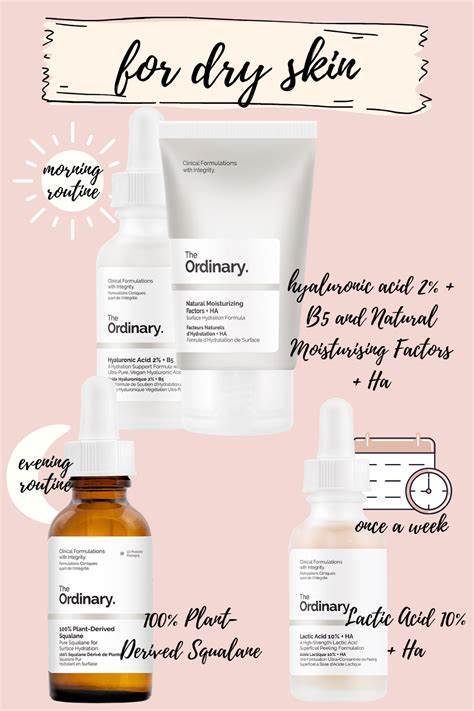 The Ordinary Skincare Routine For Dry Skin In 2020 The Ordinary