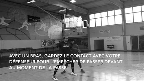 Basketball Bien Prendre Sa Position Au Poste Bas Avec Alexis Ajinca