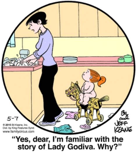 Heartwarming Family Circus Comic Strip