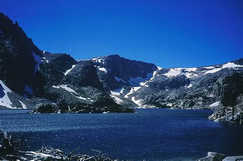 Glacier Lake Beartooth Range Montana Wyoming Usa Mono Andes