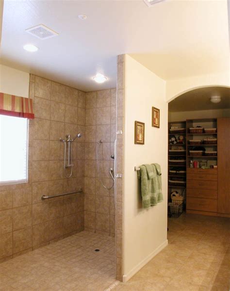 11 Best Glassless Shower Images On Pinterest Master Bathrooms Bathroom And Bathrooms