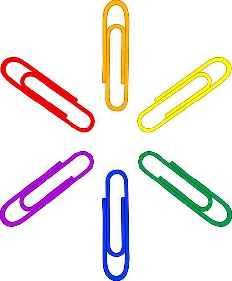 Paper Clips Png Clipart Best