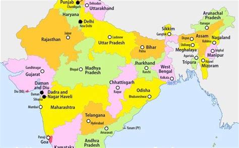 States And Their Capitals Of India Archives Travellersjunction