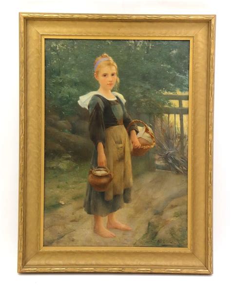 Sold Price French Alfred Guillou 1844 1926 Oil Painting October