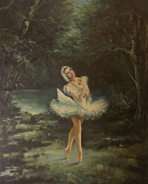 Vintage Ballerina Print No Idea Who The Artist Is Or Where It Came