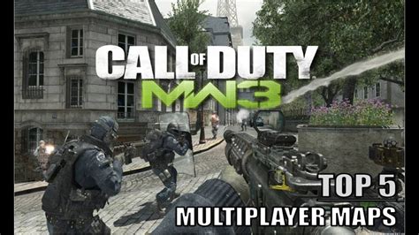 Call Of Duty Modern Warfare 3 Top 5 Best Multiplayer Maps Youtube