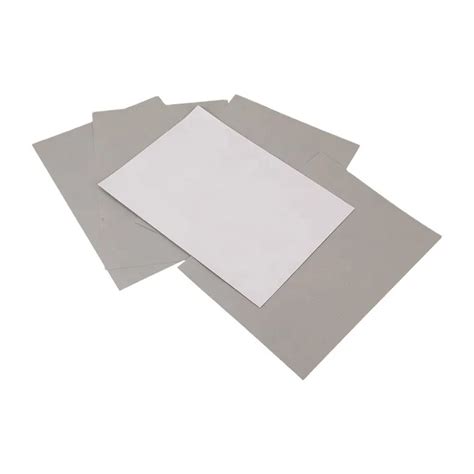 400 Gsm Duplex Board Grey Back In Sheet Or Reel For Packing And