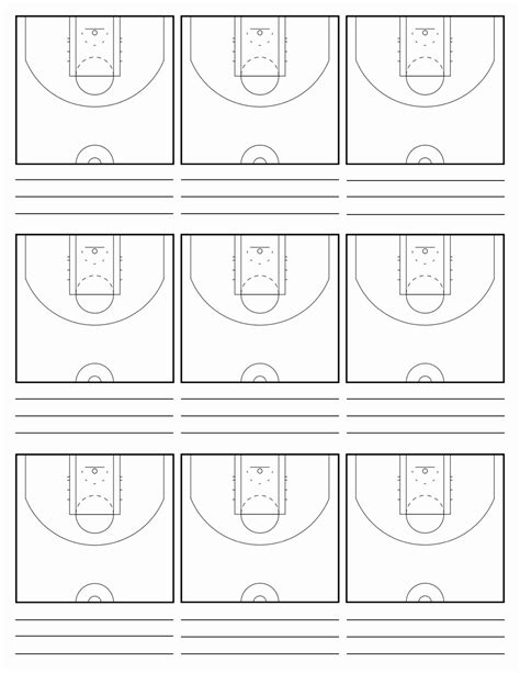Blank Basketball Practice Plan Template Awesome 7 Best Of Basketball
