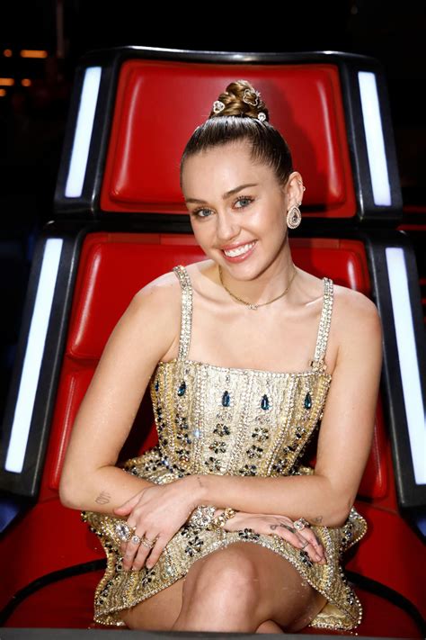 The Voice Season Miley Cyrus Style Miley Cyrus Miley