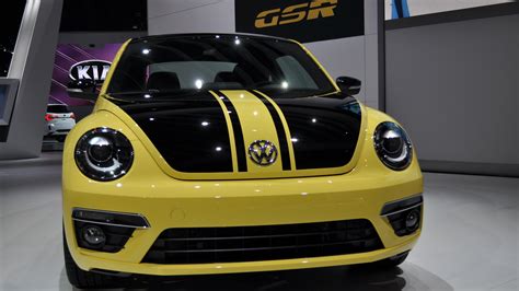 Volkswagen Brings Back The Beetle Gsr At Chicago Auto Show Live Photos