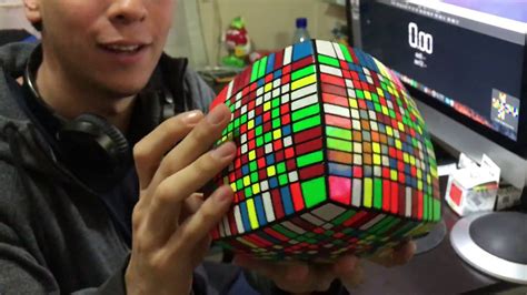 Chileno Arma El Cubo Rubik Con Más Piezas Del Mundo 13x13x13 Youtube