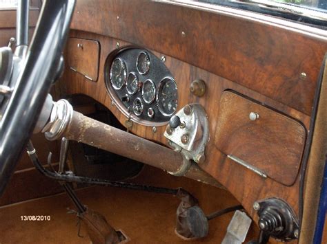 1932 Morris Oxford 6 Dashboard Is Original With No Restora Flickr