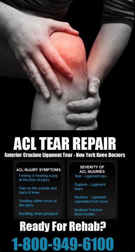 About half of all injuries to the anterior cruciate ligament occur along with damage to other structures in the knee, such as articular cartilage, meniscus, or other ligaments. ACL Tear? Are You Ready Fo Rehab? - Pain Blog