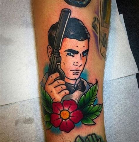 Awesome colorful archer in centaur hand tattoo design for arm. 40 Archer Tattoo Ideas For Men - Animated Secret Agent Designs